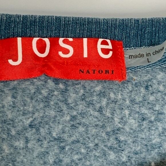 Natori Josie Long Sleeve Pullover Sweatshirt - Picture 5 of 9